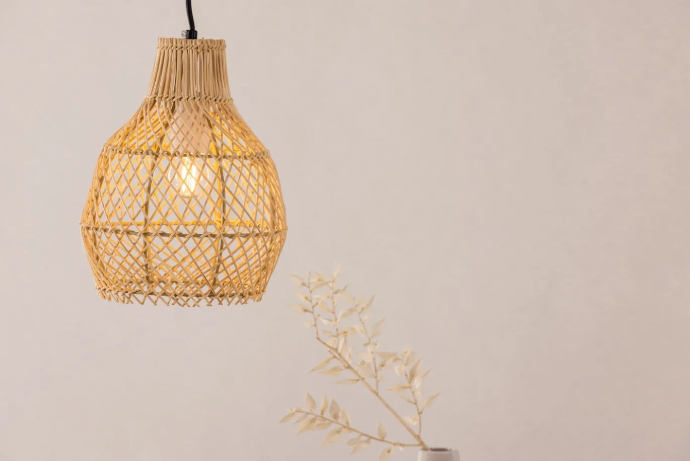 Fjôrd Hanglamp Varekil Klein Naturel