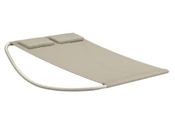 Fjôrd Hangmat Gordo Staal Beige 200x180cm