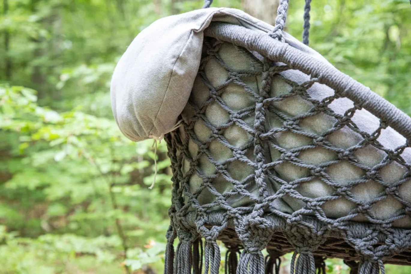 Fjôrd Hangstoel Hamtic Grijs