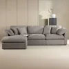 Fjôrd Hoekbank Amalfi Donkergrijs