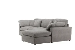Fjôrd Hoekbank Amalfi Donkergrijs