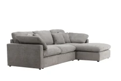 Fjôrd Hoekbank Amalfi Donkergrijs