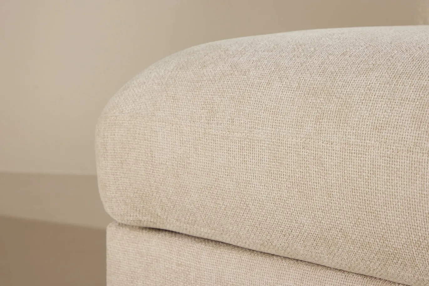 Fjôrd Hoekbank Salerno Beige Zonder Arm