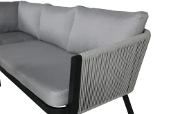 Fjôrd Hoekbankset Virya Lounge Met Tafel Zwart Alu