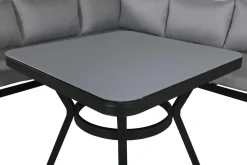 Fjôrd Hoekbankset Virya Lounge Met Tafel Zwart Alu