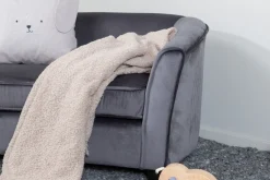 Fjôrd Kinderstoel Måna Donkergrijs Velvet