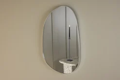 Fjôrd Kleine Spiegel Askersund Glas Zilver 65x40cm