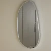 Fjôrd Kleine Spiegel Borgholm Glas Zilver 55x30cm