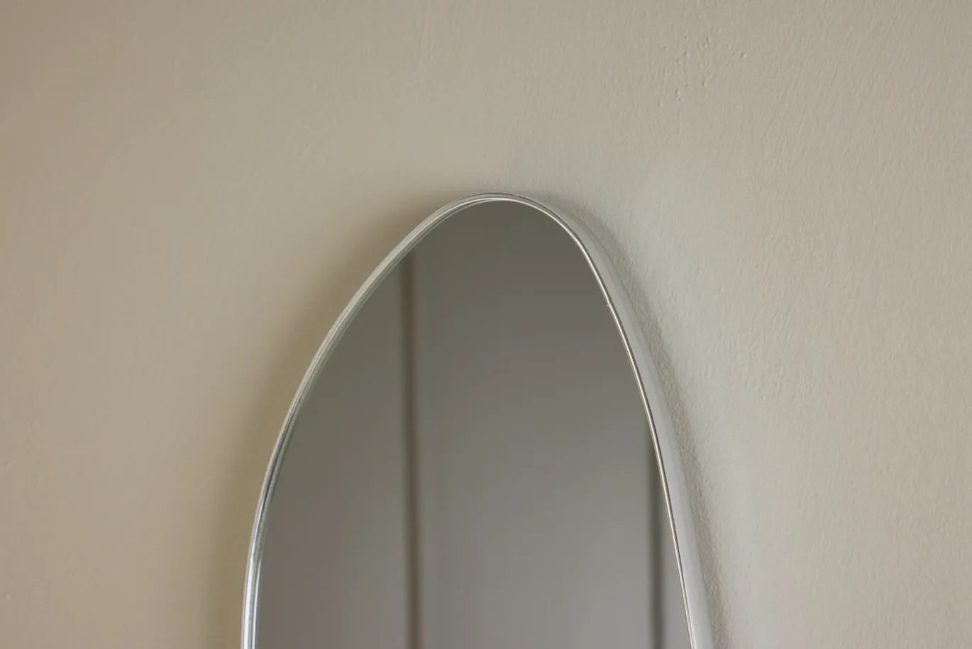 Fjôrd Kleine Spiegel Borgholm Glas Zilver 55x30cm