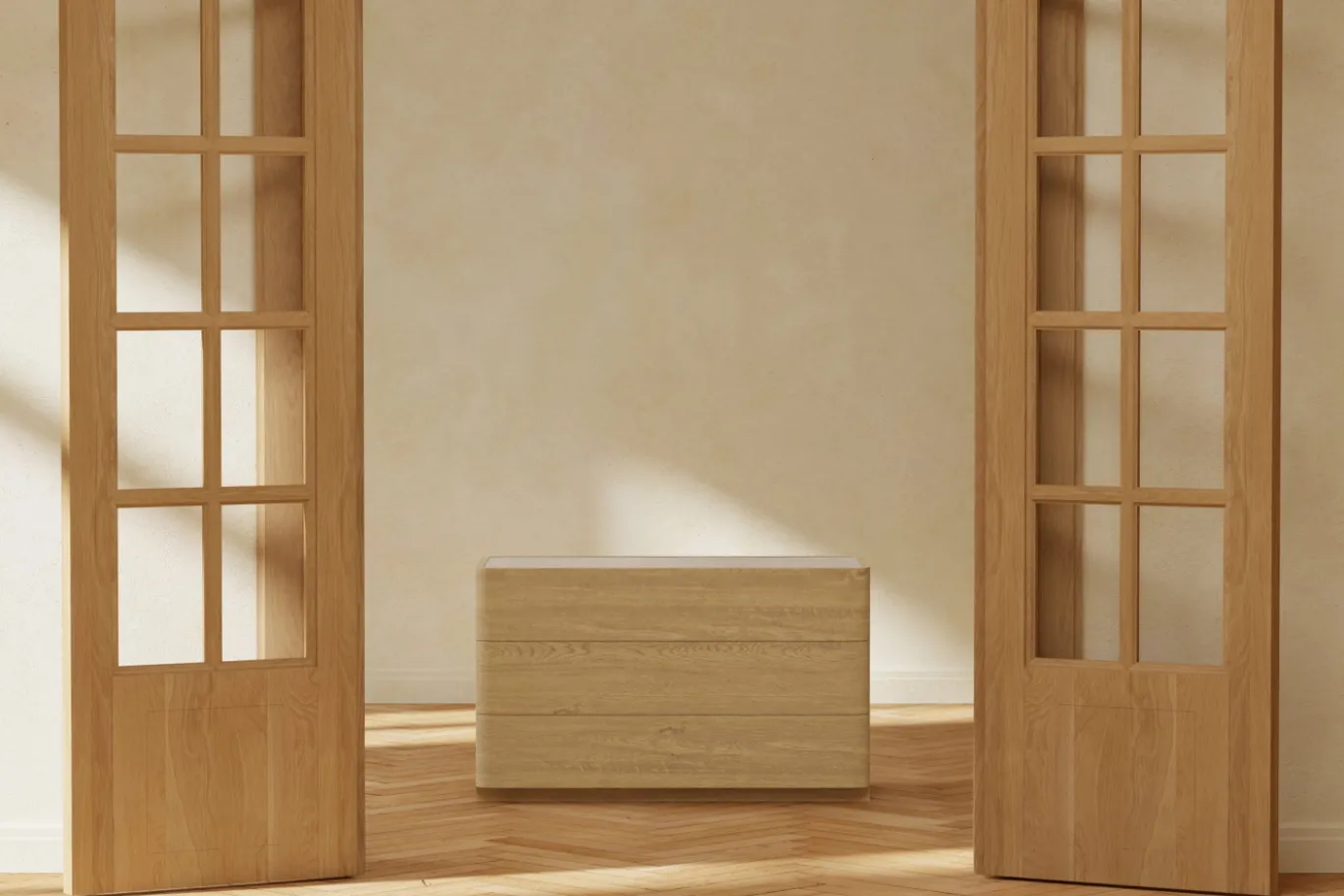 Fjôrd Ladekast Noble Nature MDF 48x100x60cm