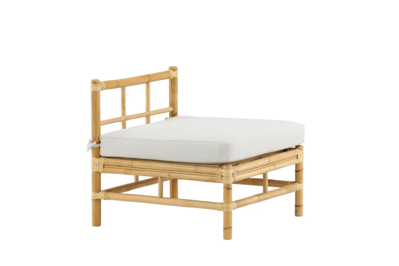 Fjôrd Loungebank Cane Rotan Naturel Modulair