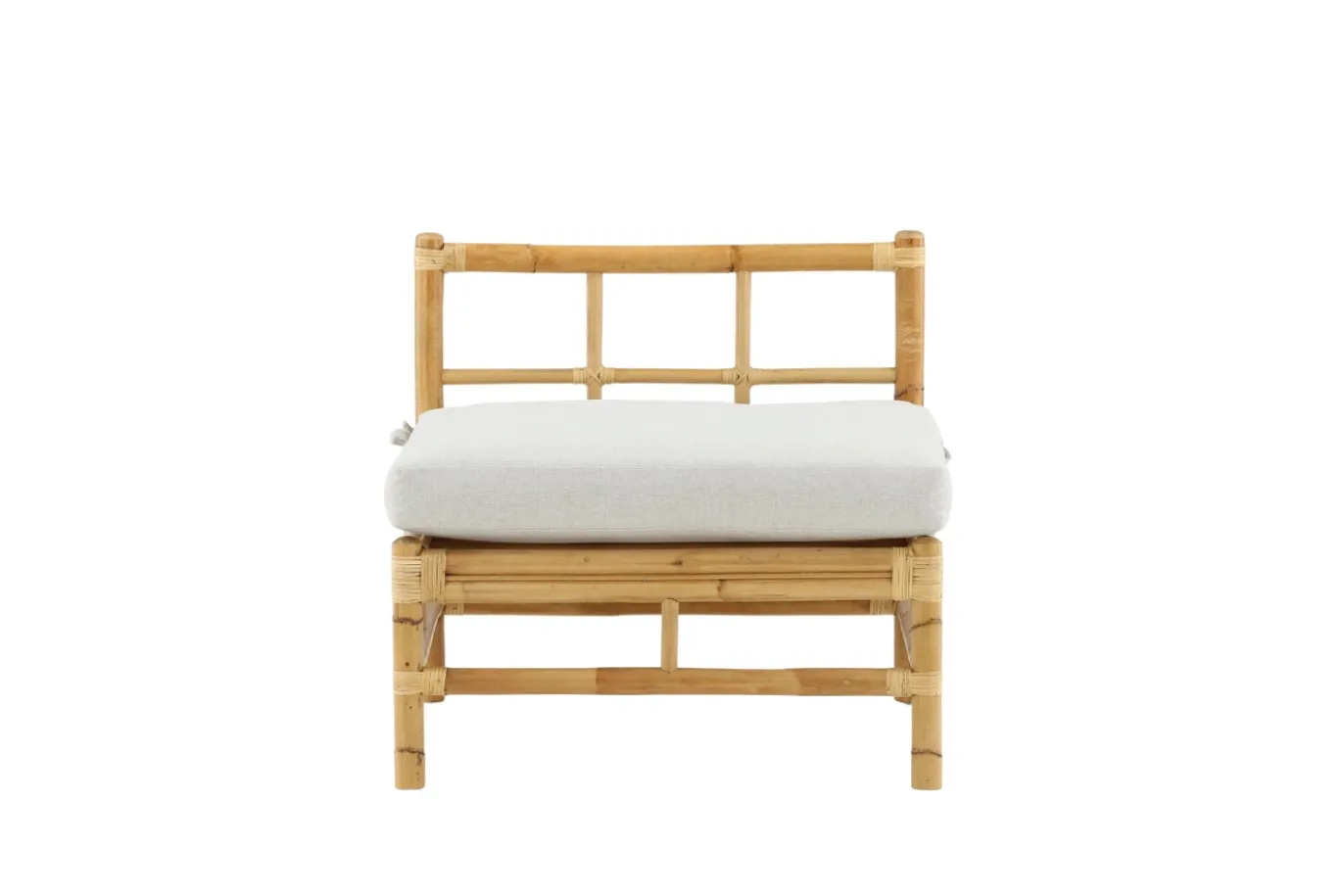 Fjôrd Loungebank Cane Rotan Naturel Modulair