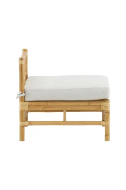 Fjôrd Loungebank Cane Rotan Naturel Modulair
