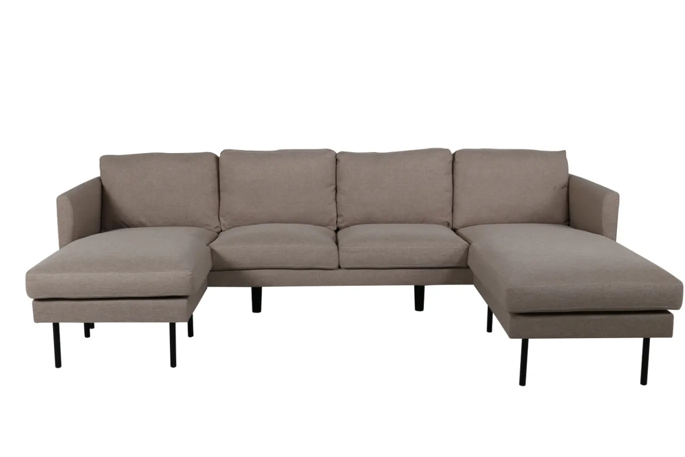 Fjôrd Loungebank Zoom Bruin Stof