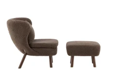 Fjôrd Lounge Fauteuil Ryxö Bruin Teddy