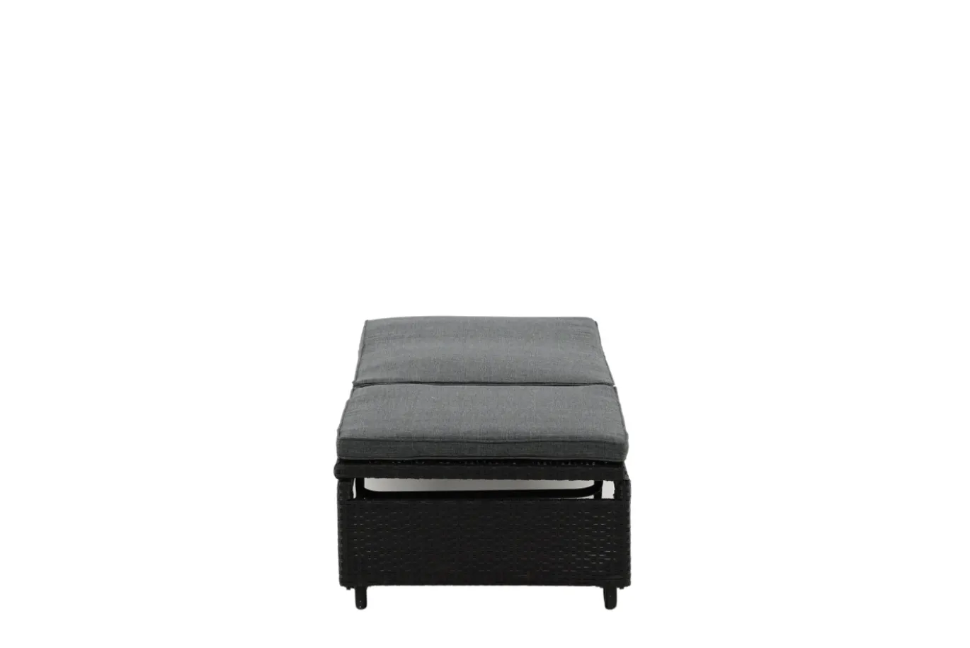 Fjôrd Lounge Ligbed London Zwart/Grijs