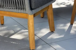 Fjôrd Loungeset Chania Grijs Acacia