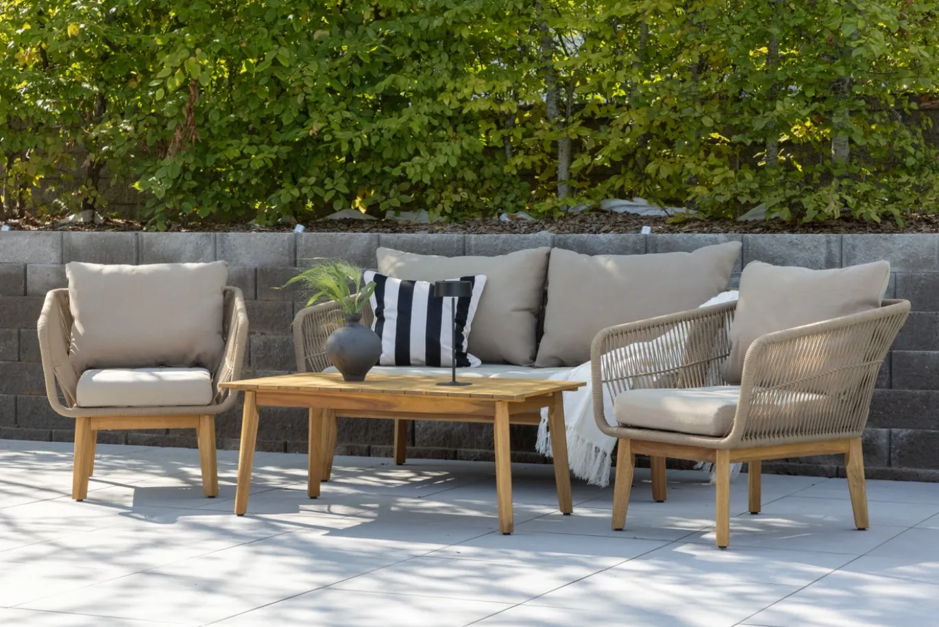 Fjôrd Loungeset Chania Latte Acacia
