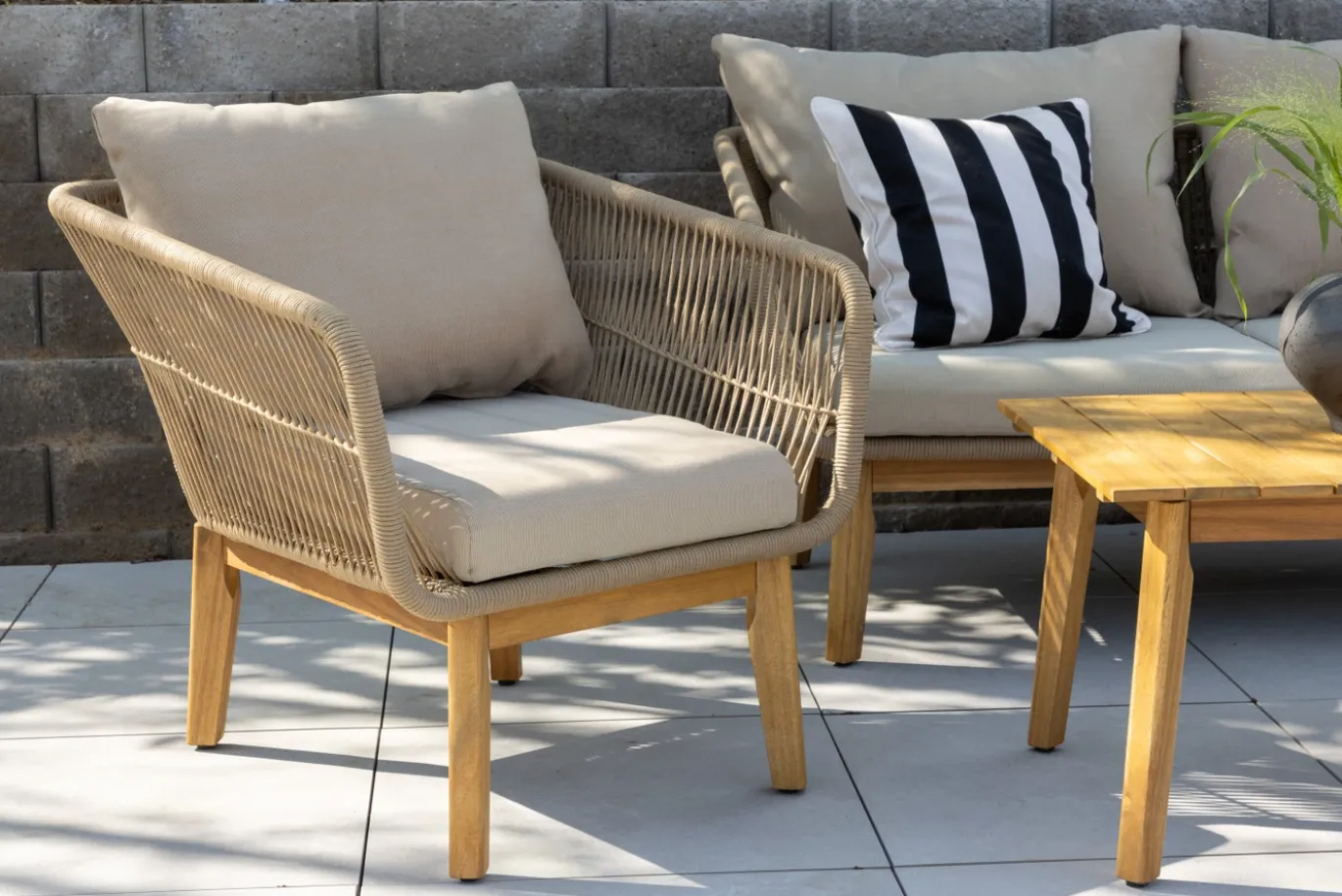 Fjôrd Loungeset Chania Latte Acacia