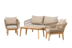 Fjôrd Loungeset Chania Latte Acacia