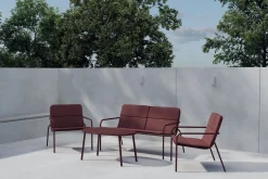 Fjôrd Loungeset Fourni Burgundy