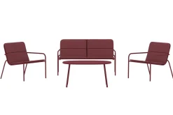 Fjôrd Loungeset Fourni Burgundy