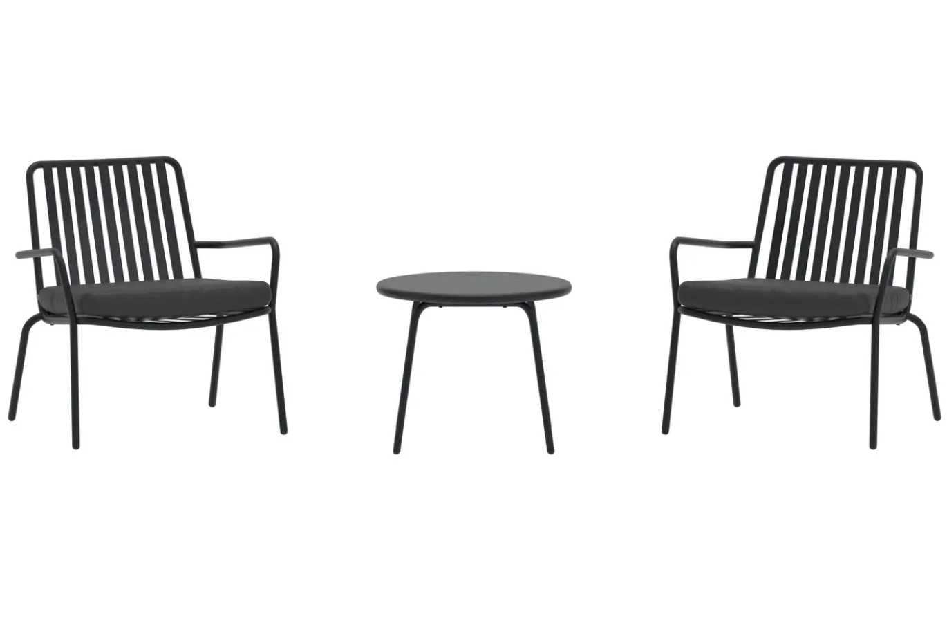 Fjôrd Loungeset Mykonos Zwart
