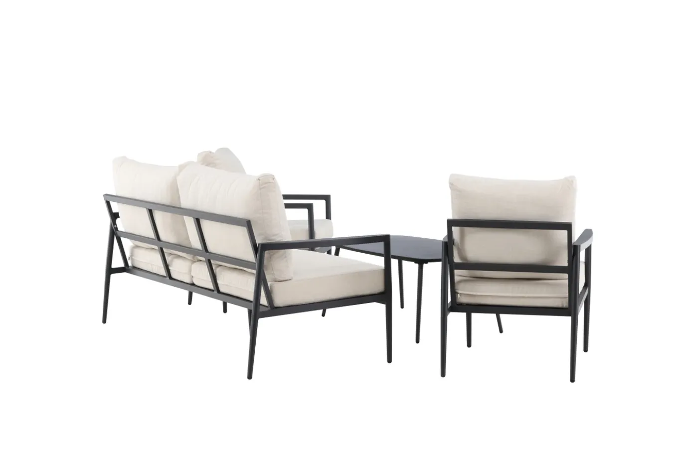 Fjôrd Loungeset Taromina Zwart