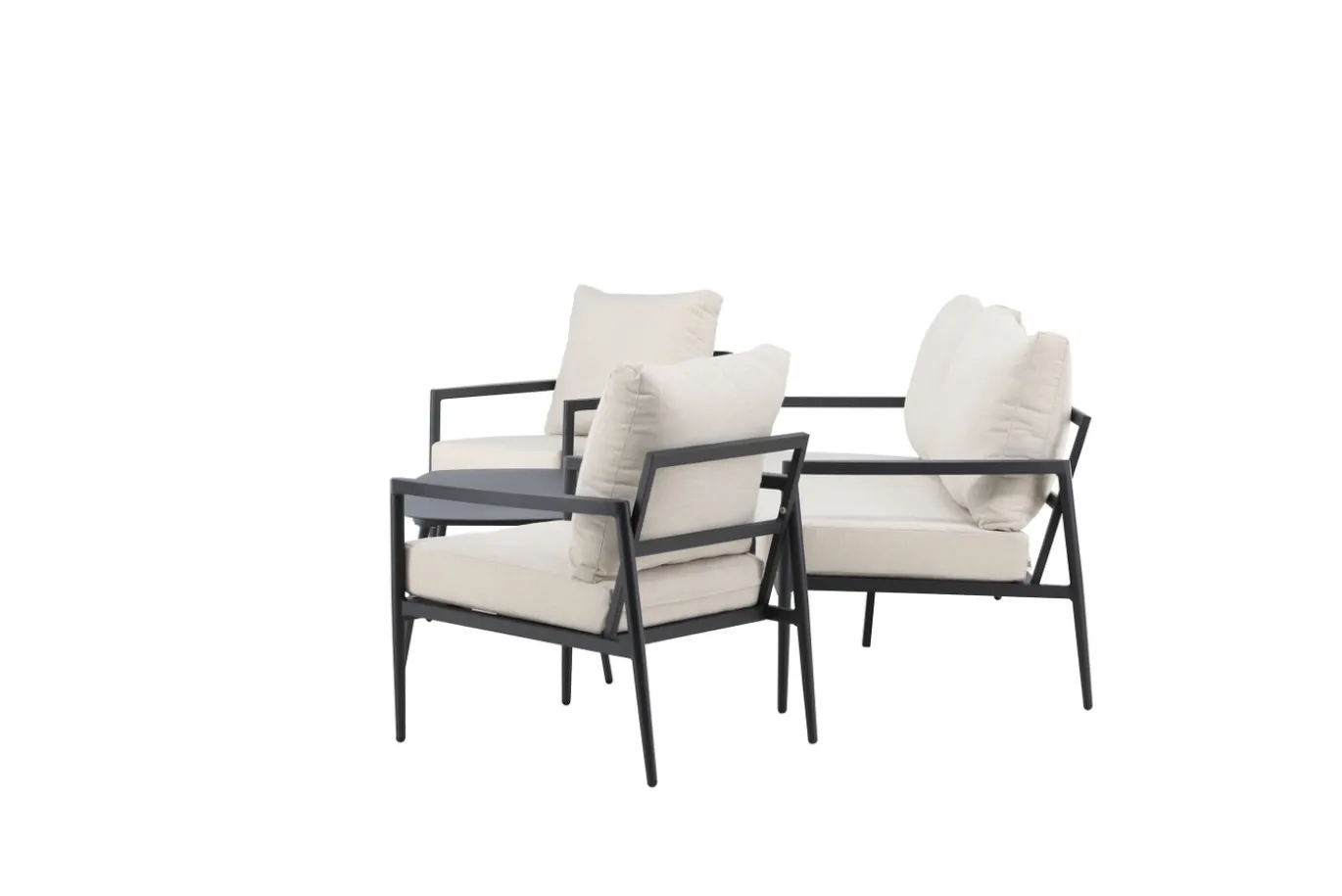 Fjôrd Loungeset Taromina Zwart