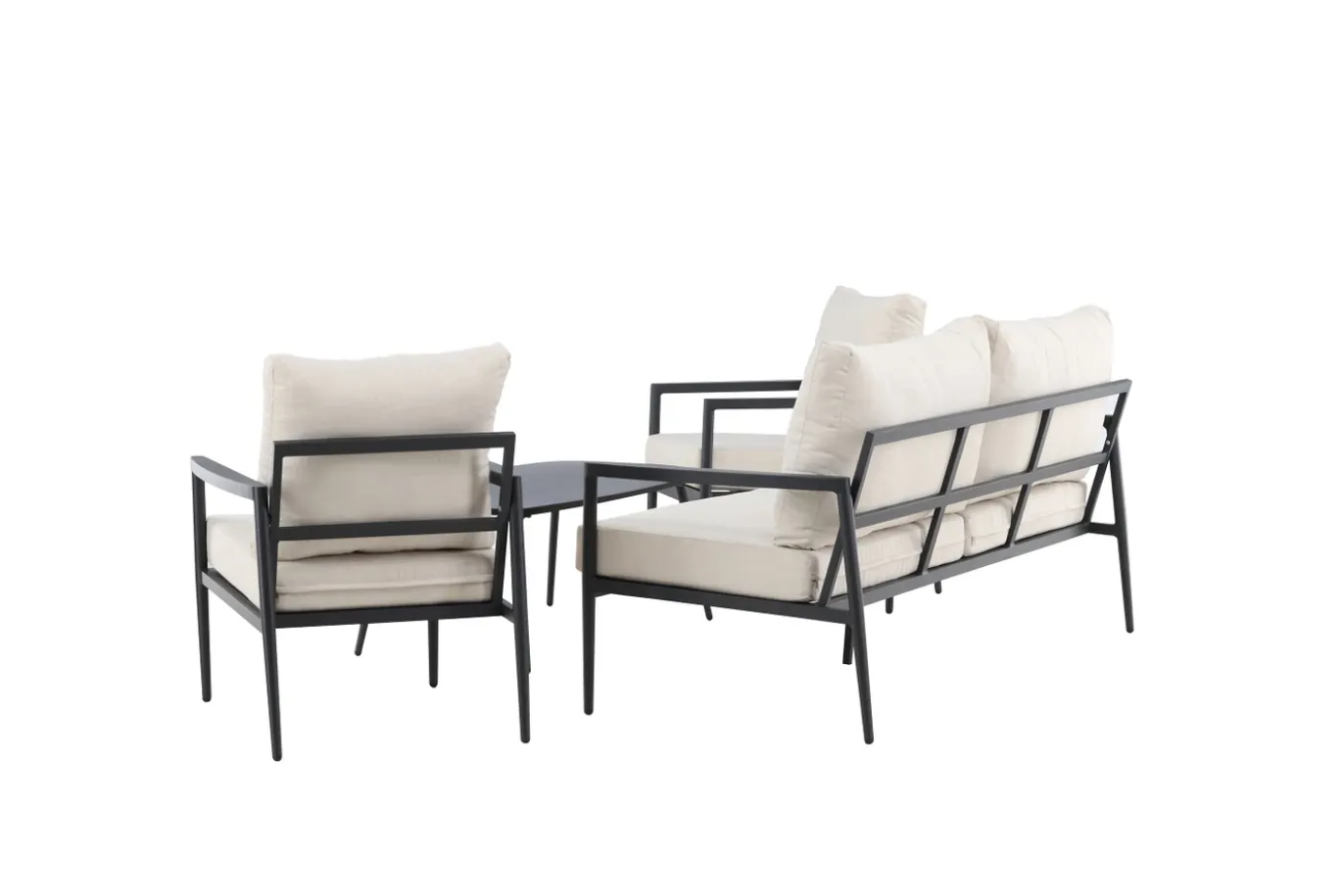 Fjôrd Loungeset Taromina Zwart