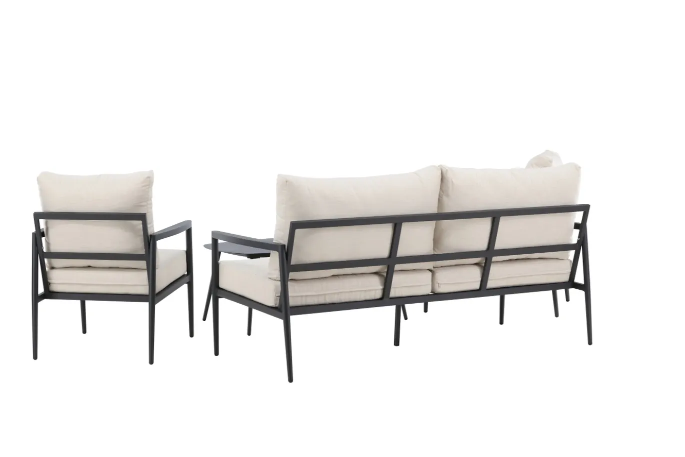Fjôrd Loungeset Taromina Zwart