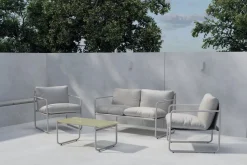 Fjôrd Loungeset Thassos Grijs/ Beige