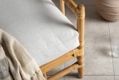 Fjôrd Loungestoel Cane Rotan Naturel