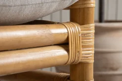Fjôrd Loungestoel Cane Rotan Naturel