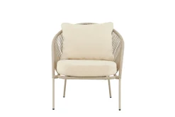 Fjôrd Loungestoel Lindos Beige