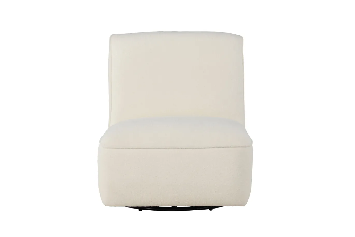 Fjôrd Lounge Stoel My Wit Bouclé