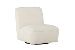 Fjôrd Lounge Stoel My Wit Bouclé