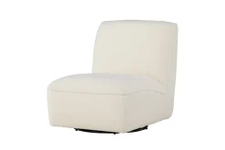 Fjôrd Lounge Stoel My Wit Bouclé