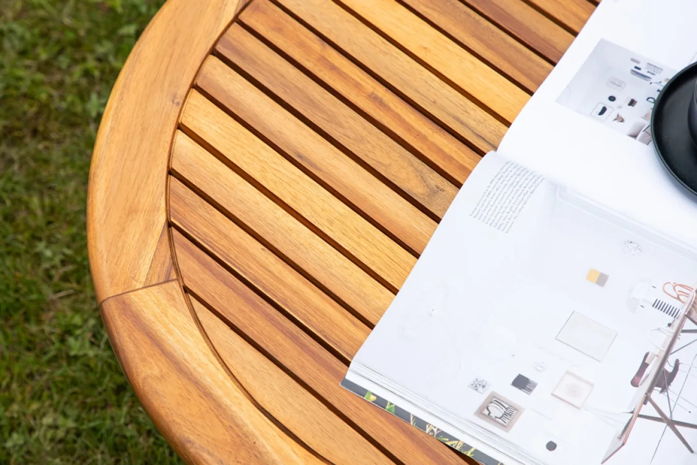 Fjôrd Loungetafel Lumpur Naturel ⌀70cm