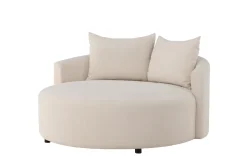 Fjôrd Loveseat Kelso Beige Linnen 150cm