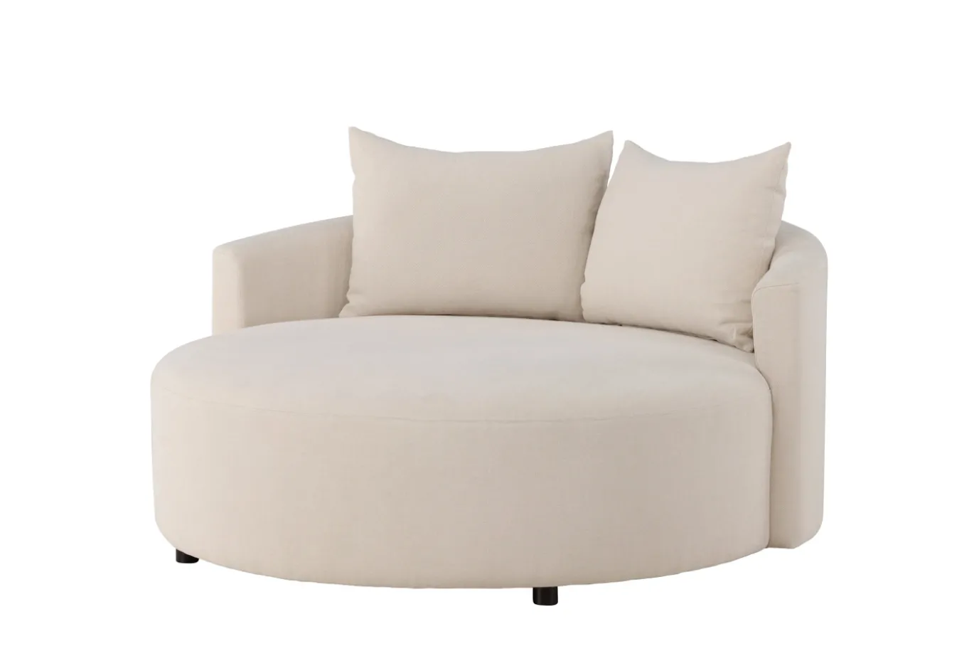 Fjôrd Loveseat Kelso Beige Linnen 150cm