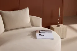 Fjôrd Loveseat Kelso Beige Linnen 150cm