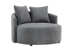 Fjôrd Loveseat Kelso Grijs Teddy