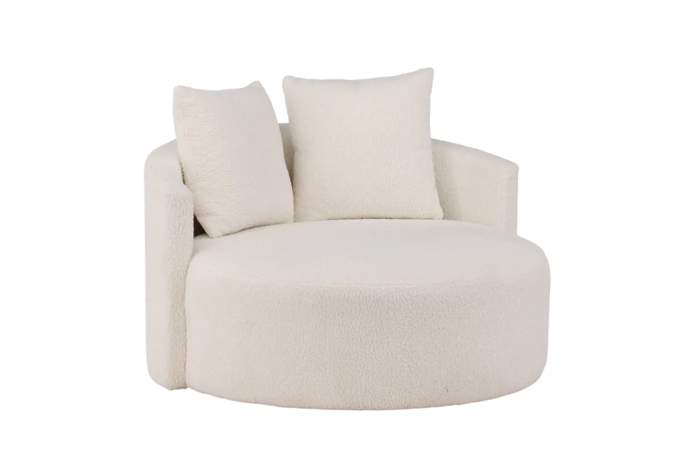 Fjôrd Loveseat Kelso Wit Teddy