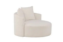 Fjôrd Loveseat Kelso Wit Teddy