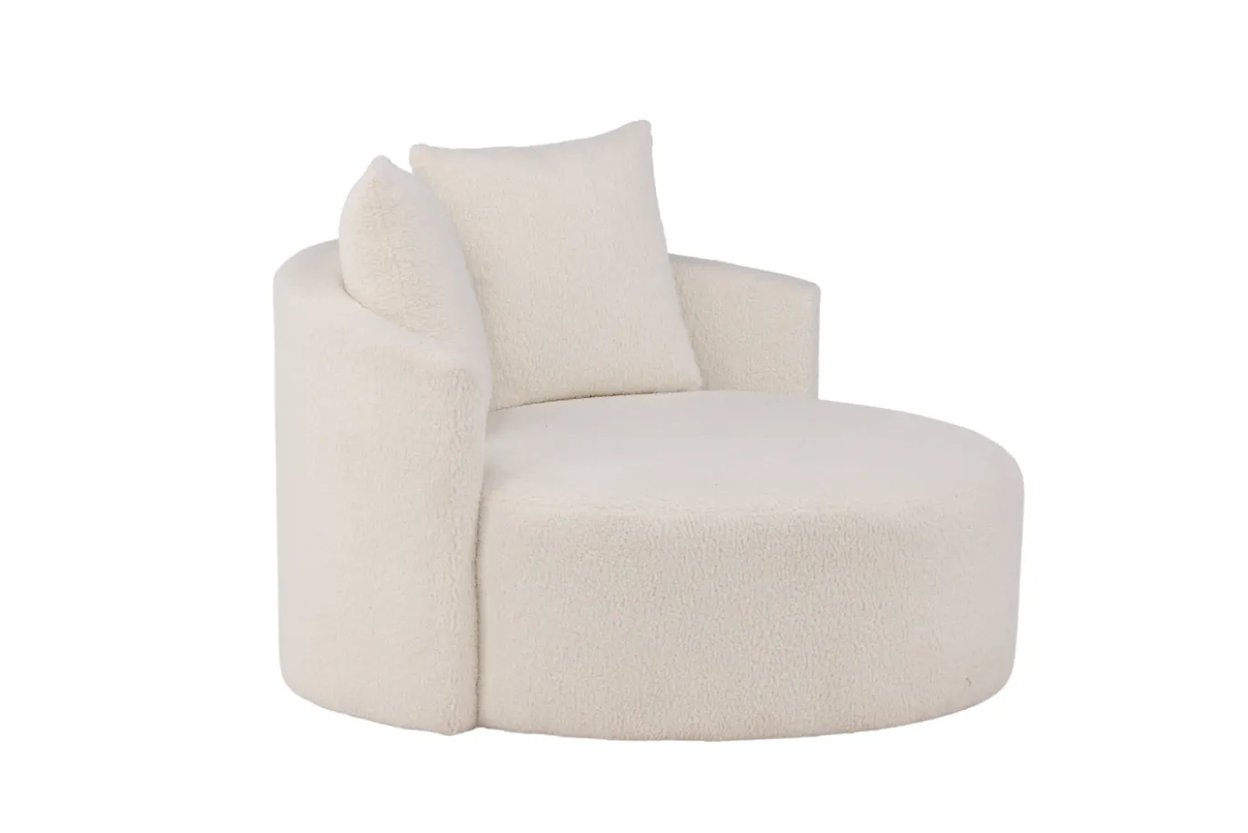 Fjôrd Loveseat Kelso Wit Teddy