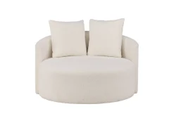 Fjôrd Loveseat Kelso Wit Teddy