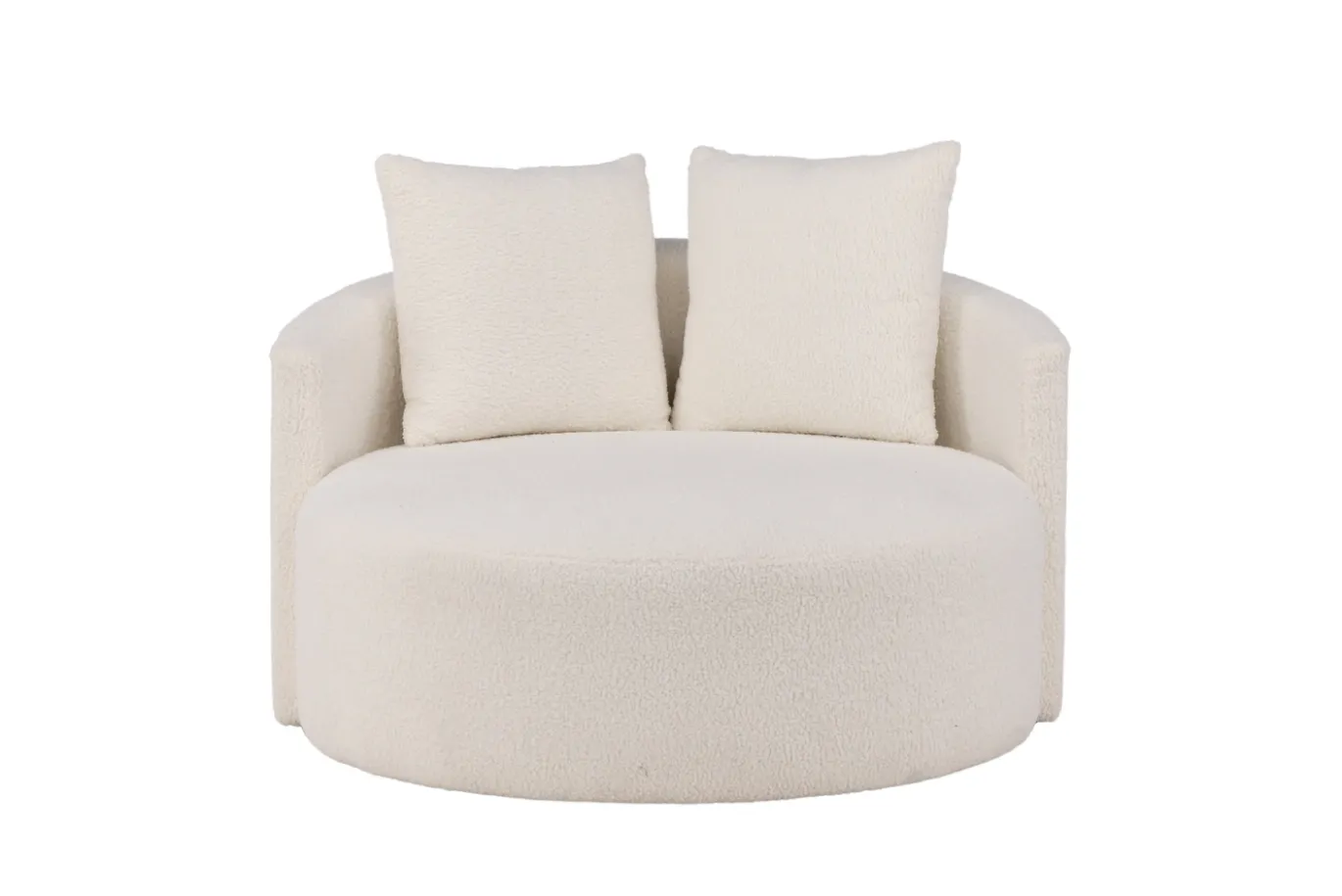 Fjôrd Loveseat Kelso Wit Teddy
