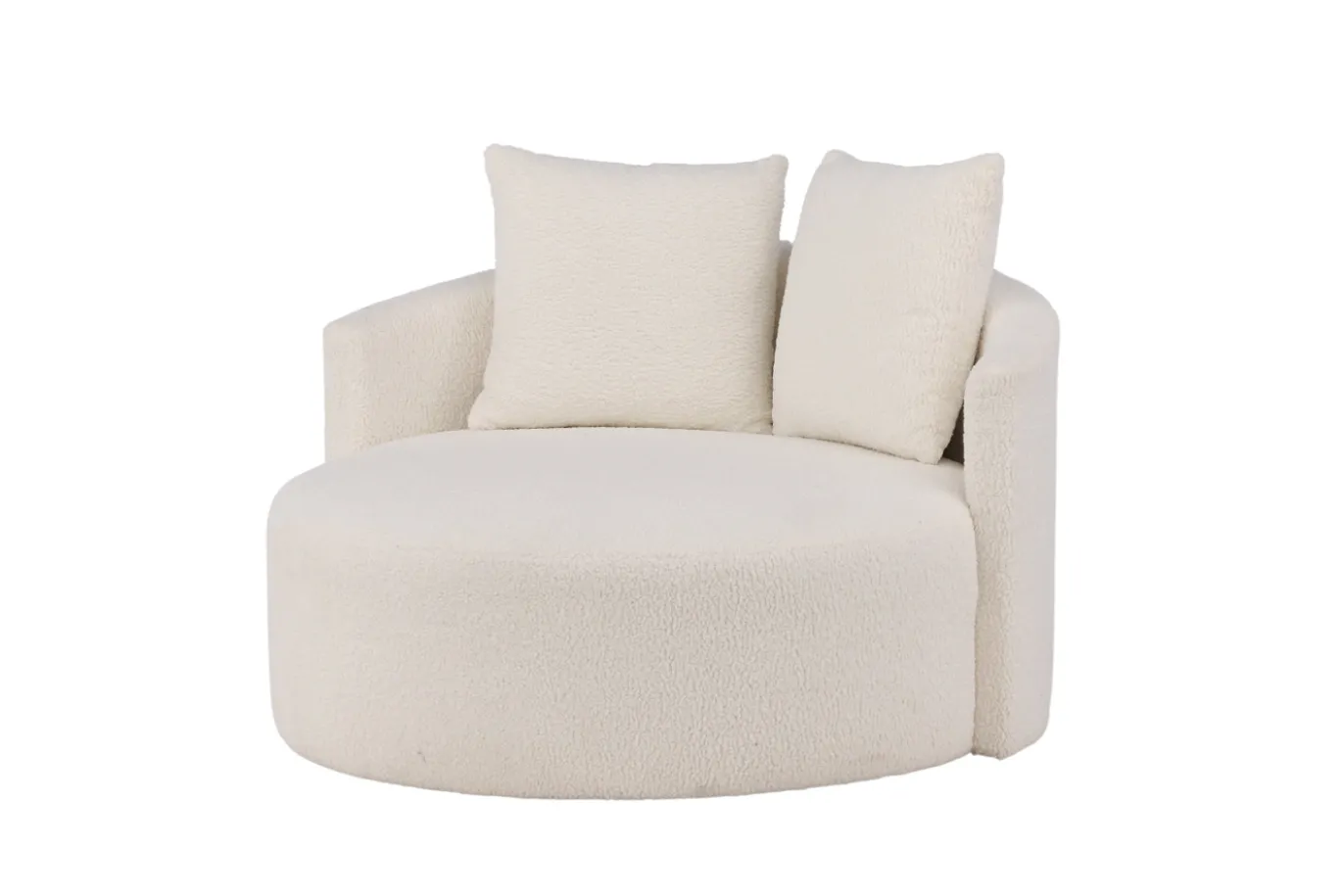 Fjôrd Loveseat Kelso Wit Teddy