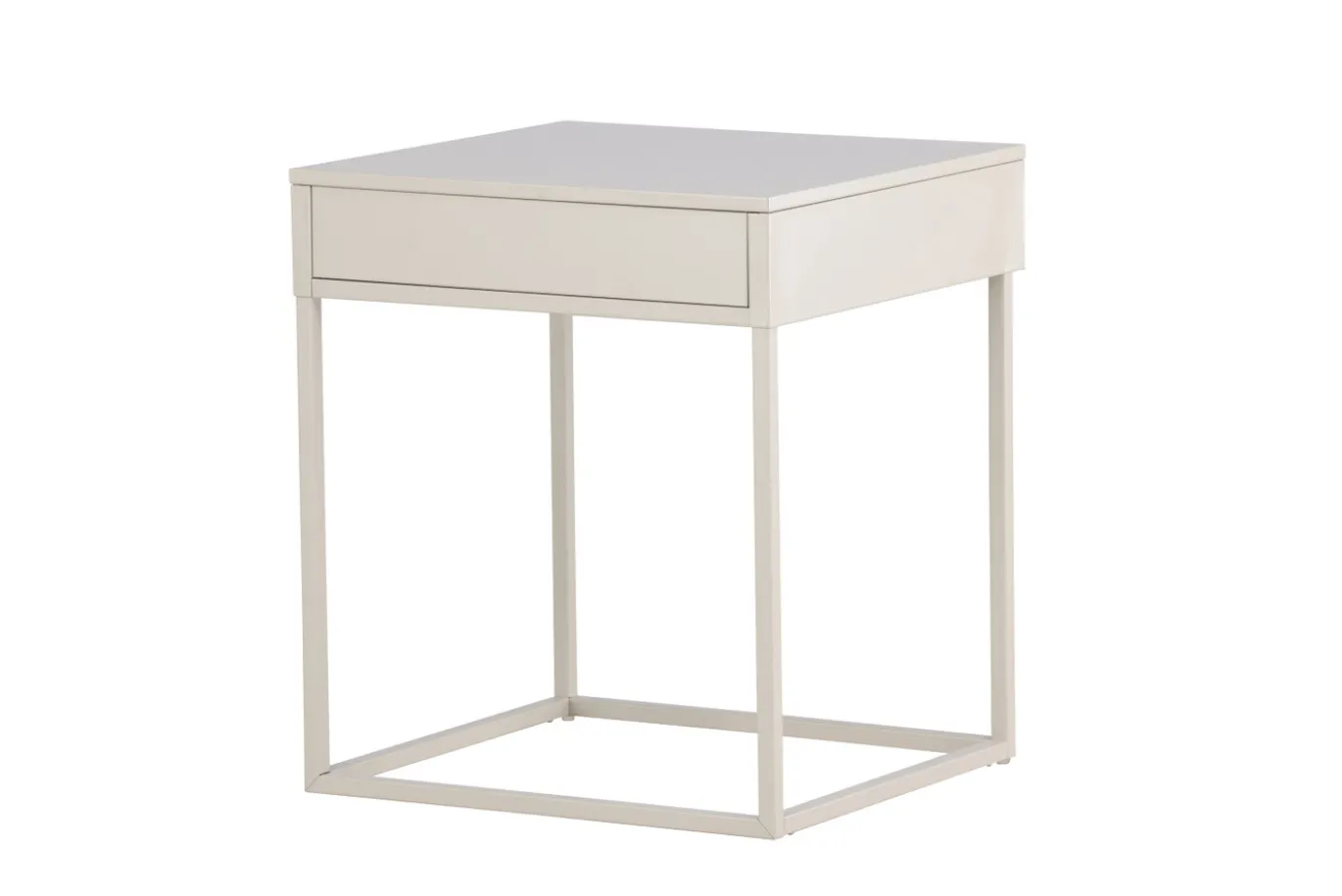 Fjôrd Nachtkastje Bakal Staal Beige
